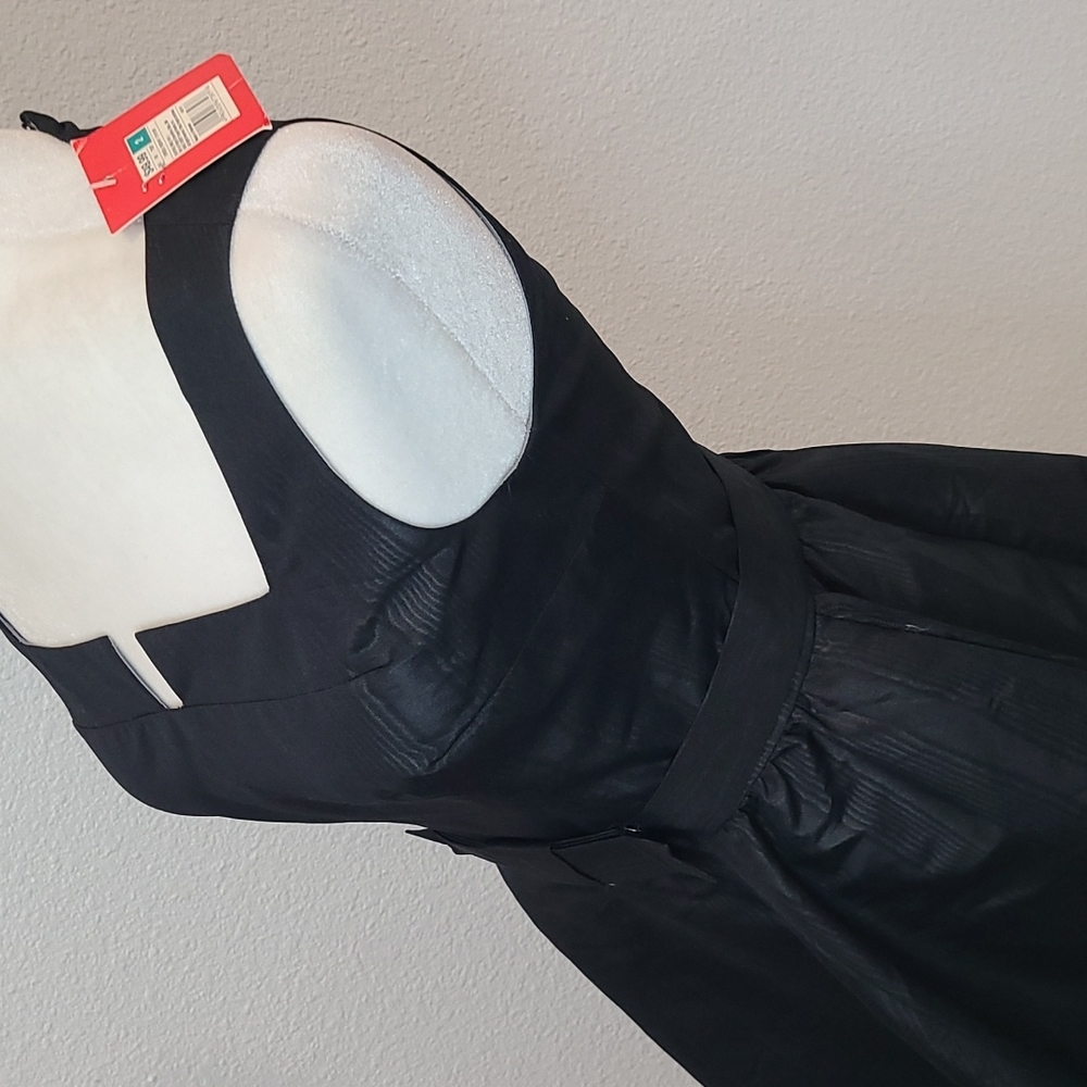 NWT Isaac Mizrahi for Target black evening dress size 2 - Picture 6 of 9